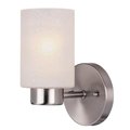 Westinghouse Sylvestre 1Light Brushed Nickel Gray Wall Sconce 62278